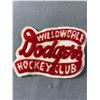 Image 4 : 3 Large Vintage Jacket Patches - Willowdale Dodgers Hockey Club (6"W), 1961 Inter Mess Champs Metz F