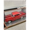 Image 2 : Redbox 1:24 Scale Die-Cast Metal - 1957 Chevy Bel Air