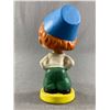 Image 2 : Cute Vintage "Kiss Me" Magnetic Dutch Boy Bobble Head. Approx. 4.75" H