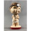 Image 1 : Vintage Hard To Find Baby Doctor Bobblehead. Some wear on the paint. Approx. 4.5" H