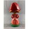 Image 2 : Cute Vintage "Kiss Me" Magnetic Dutch Girl Bobble Head. Approx. 4.75" H
