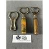 Image 1 : 3 Vintage Bottle Openers ( 7 Up Etc)