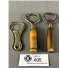 Image 2 : 3 Vintage Bottle Openers ( 7 Up Etc)