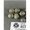 Image 2 : 10 Small C,N,R, Tunic Buttons From Early 1900's