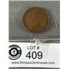 Image 2 : Hard to Find 1854 1/2 Penny Newfoundland Coin in Good Condition
