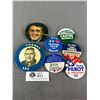 Image 1 : 7 Mostly BC Vintage Political Pins/Badges
