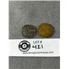 Image 1 : 1924 Canadian Nickle & 1945 Vicotory Nickle
