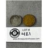 Image 2 : 1924 Canadian Nickle & 1945 Vicotory Nickle