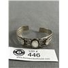 Image 1 : Antique Silver & Mother of Pearl Bracelet