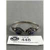 Image 1 : Antique Silver & Blue Lapis Bracelet