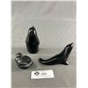 Image 2 : Canadian Black Pearlite Seal, Penguine & Duck