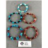 Image 1 : Memory Wite Bracelets. Crafted with Real Bone,Horn & Turquoise