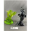 Image 1 : Marble Dolphin & Green Molded Dolphins Made in Thailand