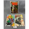 Image 1 : Lot of 3 Vintage Comic Books War Related. On Boards in Bags