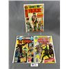 Image 1 : Lot of 3 Vintage Comic Books War Related. On Boards in Bags