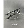 Image 1 : Vintage Artsy Fartsy Chrome Airplane Home Décor