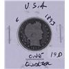 Image 1 : 1893 Silver Barber Quarter