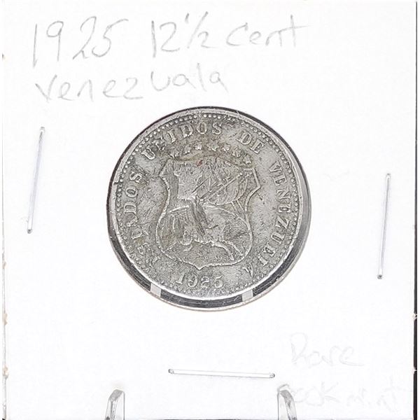 1925 12 1/2 Cent Venezuela Coin