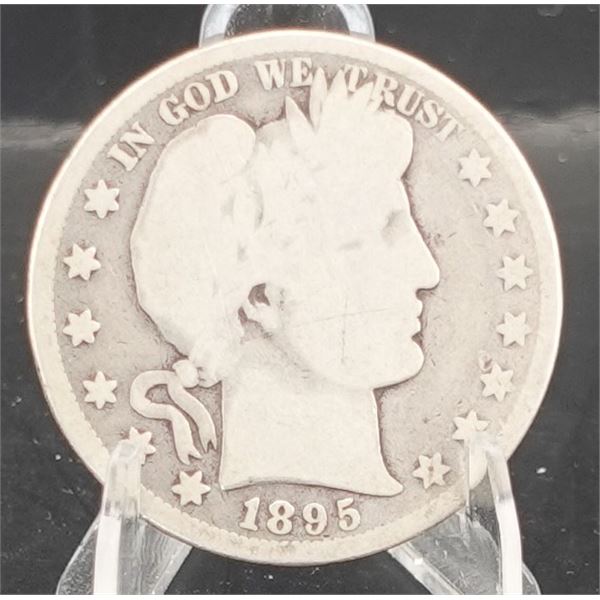 1895 Barber Half Dollar
