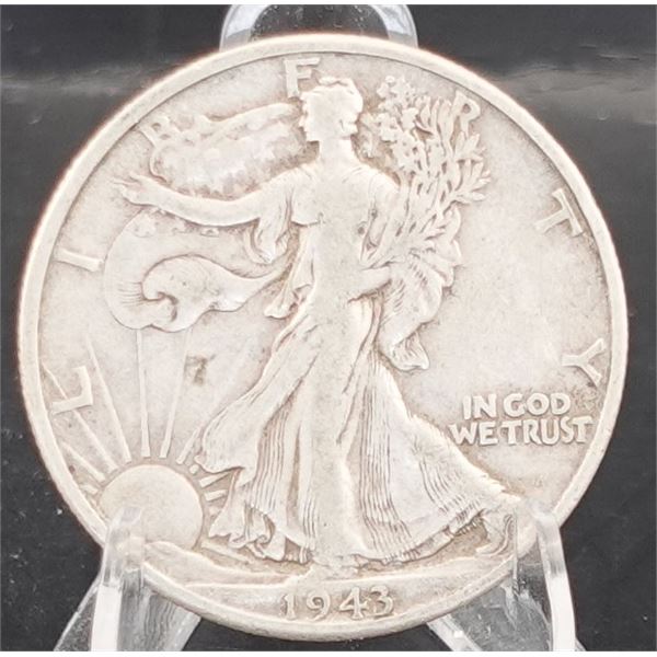 1943-D Walking Liberty Half Dollar