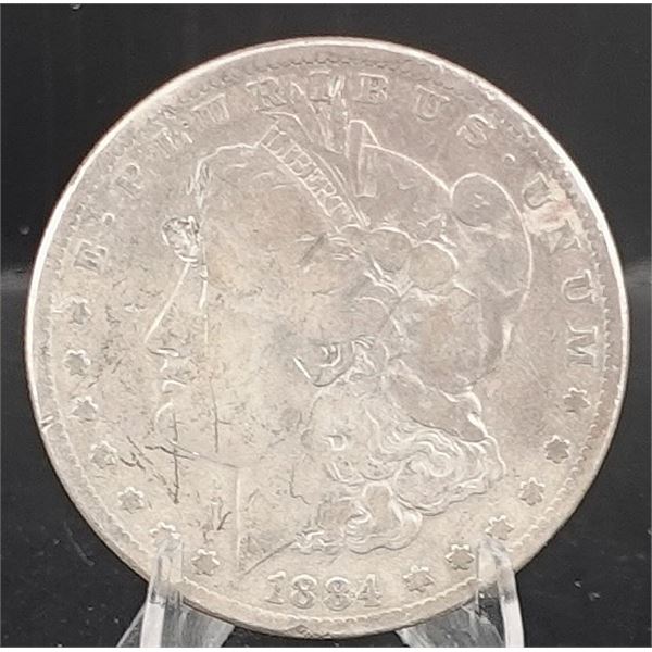 1884 Morgan Dollar