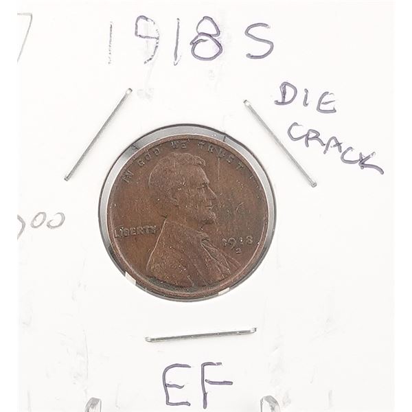 1918-S Wheat Cent