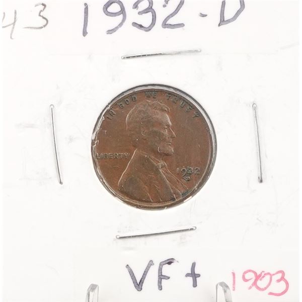 1932-D Wheat Cent