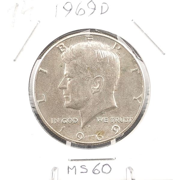 1969-D Kennedy Half Dollar