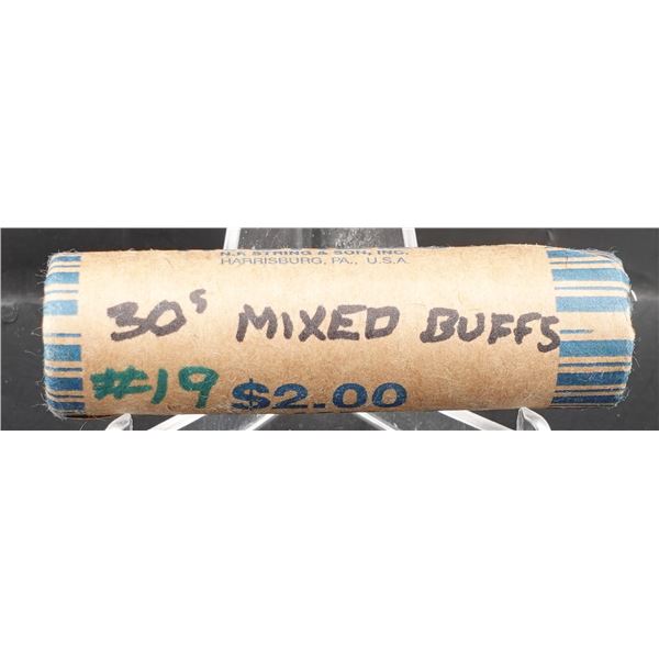 Roll of 1930's Buffalo Nickels