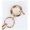 Image 4 : 14K TRI-GOLD HEART LADIES BRACELET