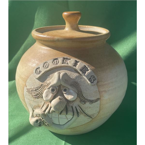 Vintage Funny Face Cookie Jar
