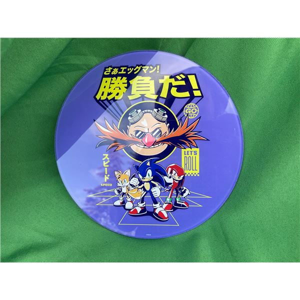 Sonic the Hedgehog Glass Wall Hanging