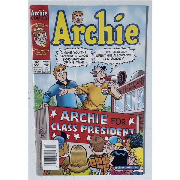 Archie Comics  No. 551