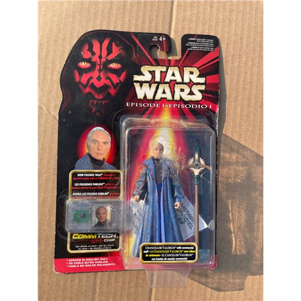 Star Wars episode 1 Chancelor Velorum Figure in Package