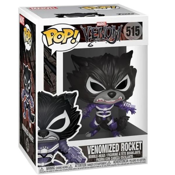 FUNKO POP Venomized Rocket Raccoon 515