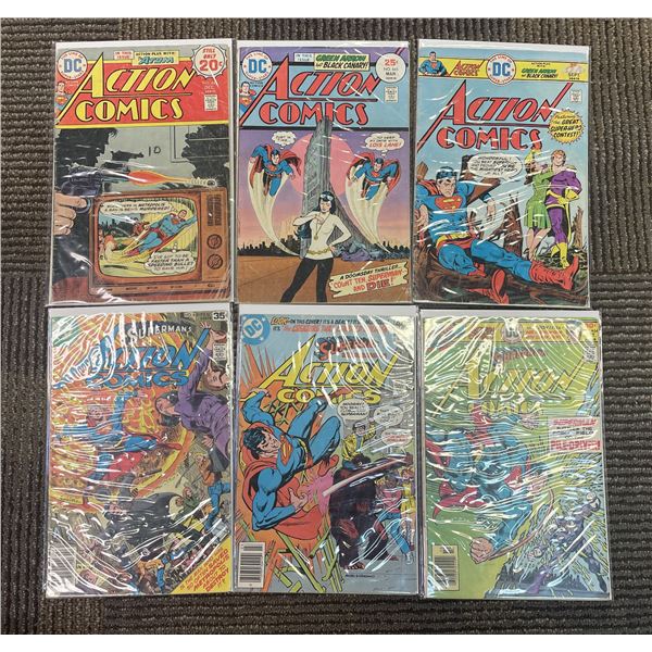 Action Comics Vol. 1 Issues #442, 445, 451, 464, 480, 505