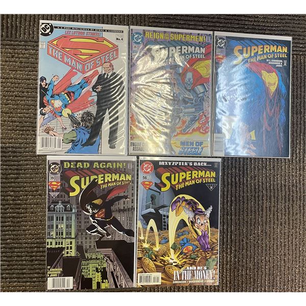 Superman: The Man of Steel , 1991 , #4, 26, 33, 39