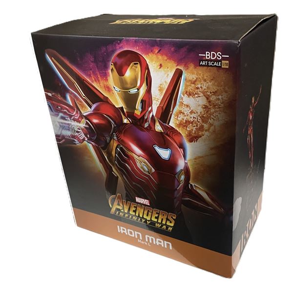 Iron Man Iron Studios 1/10 Scale Avengers Infinity War Statue , Height: 12.2” IN PACKAGING!