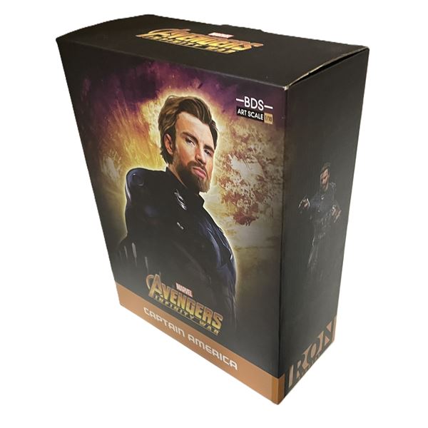 Captain America 1:10 Scale Statue by Iron Studios  IN ORIGINAL PACKAGING!