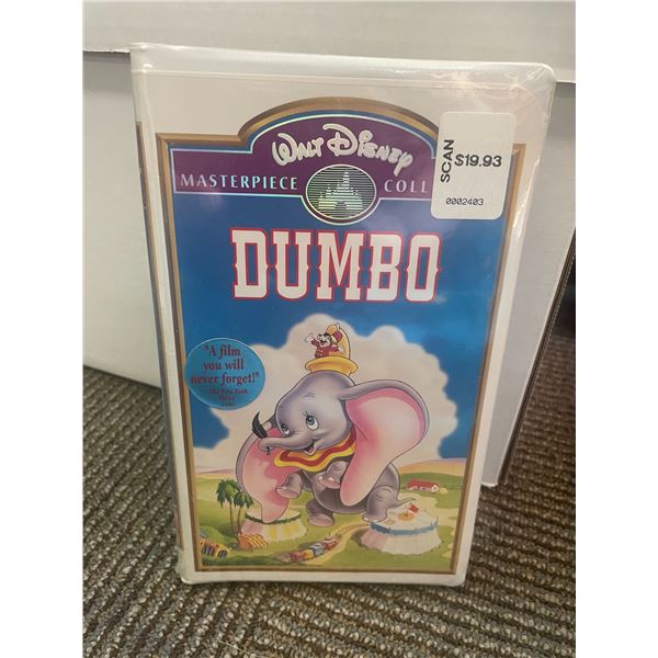 Dumbo DISNEY VHS Factory Sealed