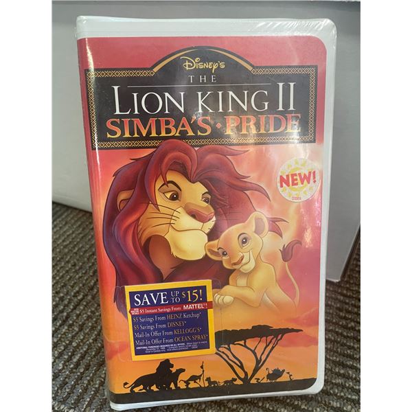 Lion King 2 DISNEY VHS Factory Sealed