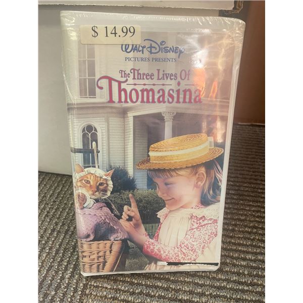 The Three Lives of Thomasina DISNEY VHS Factory Sealed