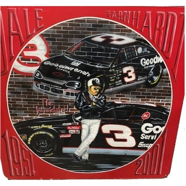 Dale Earnhardt Nascar Wooden Sign 47" x 49 "