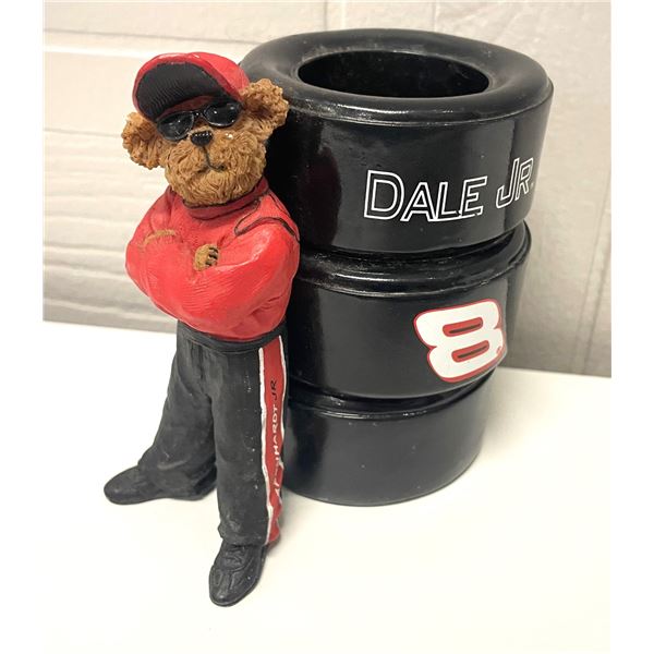 Dale Earnhardt Jr Boyds Bear Nascar Racing Pencil Holder Figurine 919342