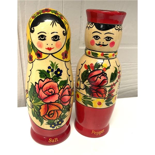 Matryoshka Salt and Pepper