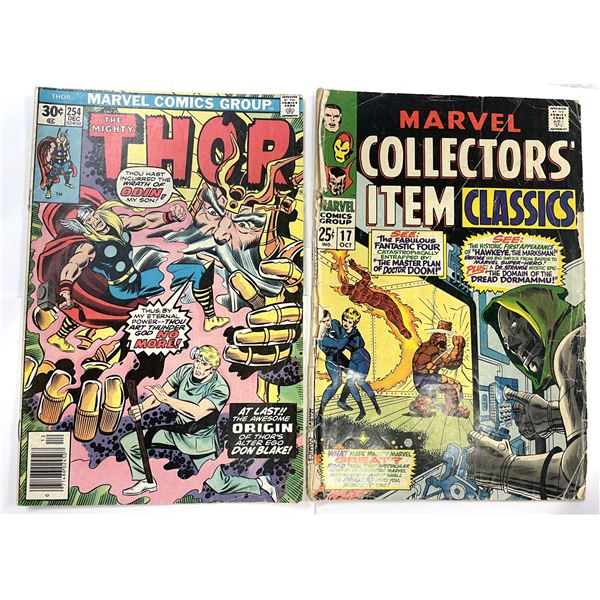 Marvel Collectors Item Classics (1966) and The Mighty Thor 254