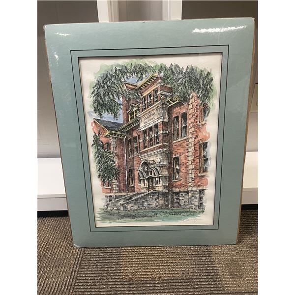 Artwork - Print of Strathcona High School