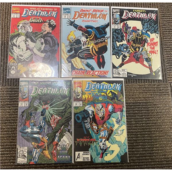 Deathlok - FIVE COMICS