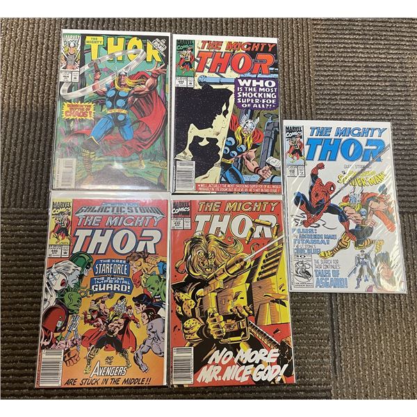 Thor - FIVE COMICS