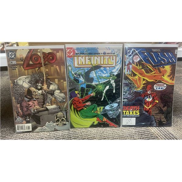 Group of  3 DC Comics